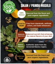 features of painda masala