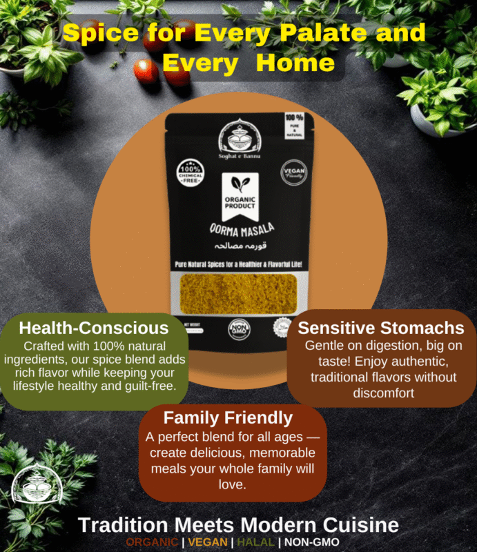 Benefits of organic qorma masala