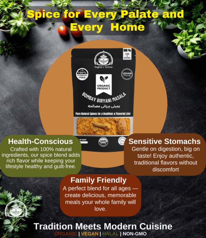 Benefits of organic Bombay Biryani masala