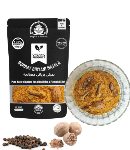 Bombay Biryani Masala — 100% Natural Ingredients (16 Premium Spice Blend) | Free from Chemicals & Artificial Taste Enhancers | Bannu Origin